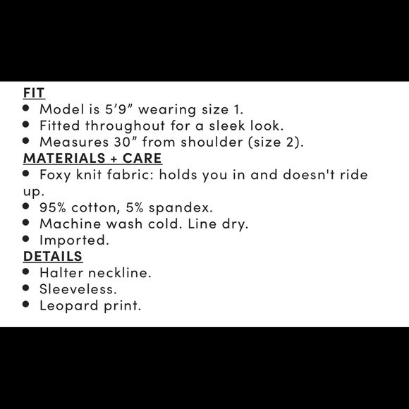 Torrid Leopard Halter Top 6X - Picture 8 of 9